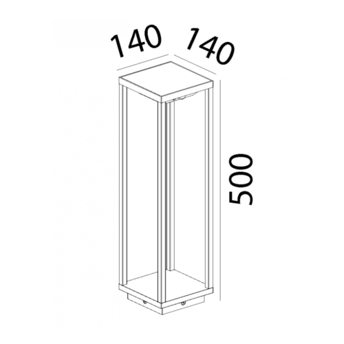 چراغ پایه بلند سولار LED,COB بیرونی کد H148