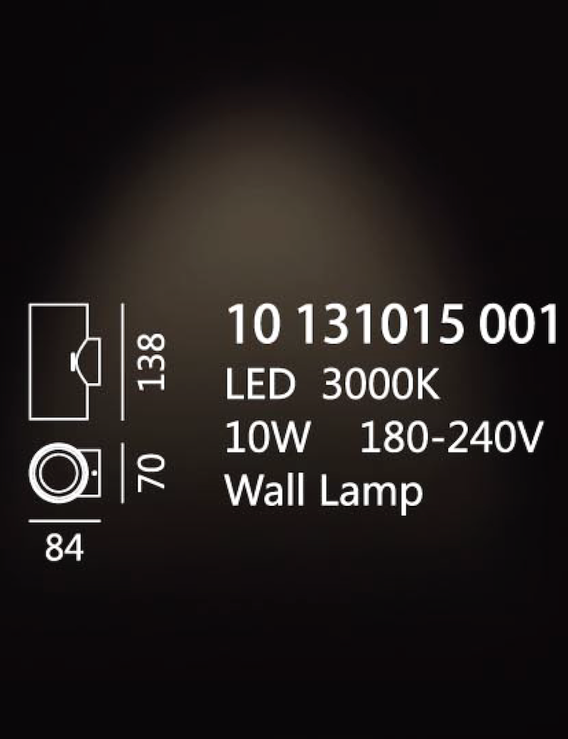 چراغ دیواری LED,SMD داخلی کد C122