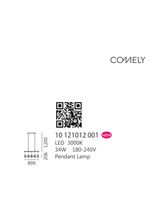 چراغ آویز LED,SMD داخلی کد C144