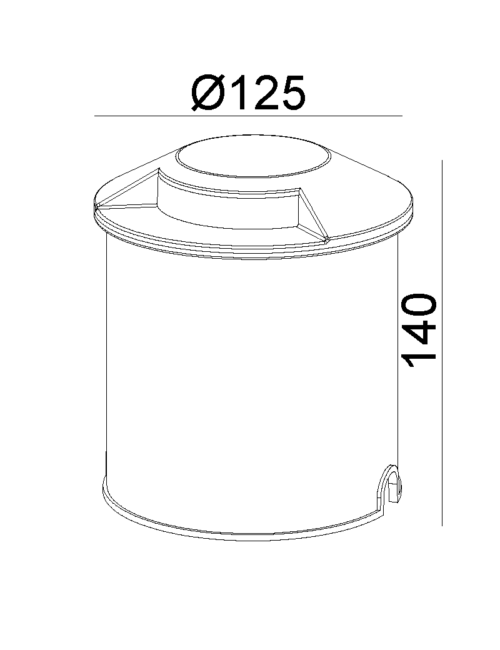 چراغ دفنی LED,COB بیرونی کد H152