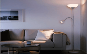 روشنایی موردنیاز محیط