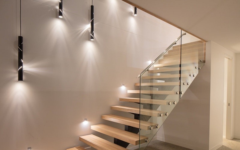 نورپردازی راه پله ها