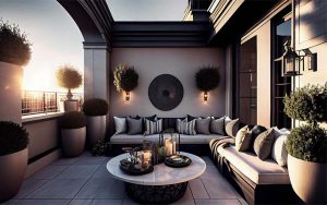 نورپردازی تراس