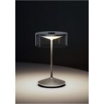 چراغ رومیزی شارژی 2.2 وات نور 2700K / 3000K مدل Crystal - Image 5