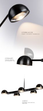 چراغ آویز 12 شعله 54 وات نور 3000k کد C212 - Image 5