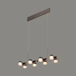 چراغ آویز 8 شعله 24 وات نور 3000k کد C143