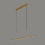 چراغ آویز خطی 19 وات نور 3000k کد  C217 (BLK) - C217-1 (GLD) - Image 2