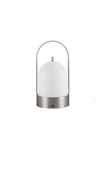 چراغ شارژی 2 وات نور 3000k کد C253 (WHT- NCKL) – C236 (NCKL) - Image 5