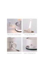 چراغ شارژی دیمیبل 2 وات نور 3000k کد C247/MAGNOLIA - Image 5