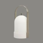 چراغ شارژی 2 وات نور 3000k کد C253 (WHT- NCKL) – C236 (NCKL)