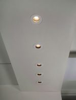 چراغ سقفی قاب هالوژن برش 8 سانت کد N1002-BLACK - Image 4