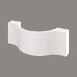 چراغ دیواری LED,COB بیرونی کد  H109-1 (GRY) - H109 (WHT) - Image 2