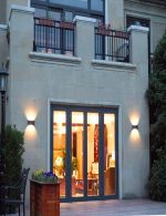 چراغ دیواری LED,COB بیرونی کد  H109-1 (GRY) - H109 (WHT) - Image 4