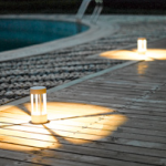 چراغ دیواری بیرونی 7 وات نور 3000K کد H110 - Image 3