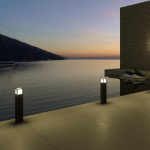 چراغ پایه بلند E27 بیرونی کد H136 - Image 3