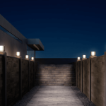 چراغ پایه کوتاه E27 بیرونی کد H139 - Image 2