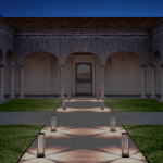 چراغ پایه کوتاه سولار 34 سانت نور 3000K کد H147 - Image 3