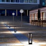 چراغ پایه بلند 15 وات نور 3000k کد H150 - Image 3