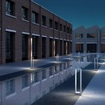 چراغ پایه بلند 15 وات نور 3000k کد H150 - Image 2