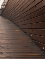 چراغ کنار پله ای بیرونی 1 وات نور 3000K کد H154 - Image 2