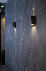 چراغ دیواری بیرونی دو طرفه  6 وات نور 3000K کد H115 (GRY) - H115-1 (WHT) - Image 5