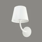 چراغ دیواری بیرونی 7 وات نور 3000K کد H155 (GRY) - H156 (WHT)