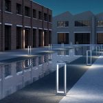 چراغ پایه بلند LED بیرونی کد H158 - Image 6