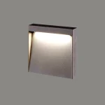 چراغ دیواری بیرونی 4 وات نور 3000K کد H169 (GRY) - H213 (WHT)