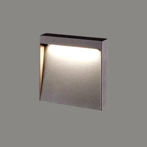 چراغ دیواری بیرونی ۴ وات نور ۳۰۰۰K کد H۱۶۹ (GRY) &#۸۲۱۱; H۲۱۳ (WHT)