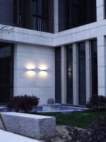 چراغ دیواری بیرونی 7 وات نور 3000K کد H180 - Image 3