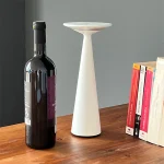 چراغ رومیزی شارژی 2.2 وات نور 3000K کد H182 (WHT) - H193 (BLK) - Image 7