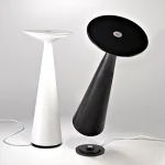 چراغ رومیزی شارژی 2.2 وات نور 3000K کد H182 (WHT) - H193 (BLK) - Image 6