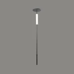 چراغ پایه بلند نیزه ای سولار 3.3 وات نور 3000K کد H208