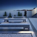 چراغ دیواری بیرونی 8.5 وات نور 3000K کد H210 (BLK) - H211 (WHT) - Image 3