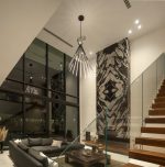 چراغ آویز 88 وات نور 3000K کد LC105 (BLK) - LC104 (WHT) - Image 3