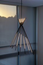 چراغ آویز 88 وات نور 3000K کد LC105 (BLK) - LC104 (WHT) - Image 5