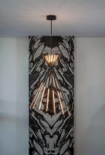 چراغ آویز 88 وات نور 3000K کد LC105 (BLK) - LC104 (WHT) - Image 4