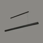 چراغ آویز خطی 27 وات نور 3000k کد LC122 (BLK) - LC121 (WHT)