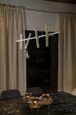 چراغ آویز خطی 5.4*4 وات نور 3000k کد LC123 (WHT) - LC124 (BLK) - Image 3