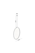 چراغ آویز 10 وات نور 3000k کد LC151 - Image 5