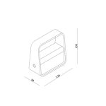 چراغ رومیزی شارژی 3.7 وات نور 3000K کد LC170 - Image 3