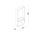 چراغ رومیزی شارژی 3.7 وات نور 3000K کد LC171 - Image 3