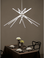 چراغ آویز 50 وات نور 3000K کد LC75 (BLK) - LC74 (WHT) - Image 3