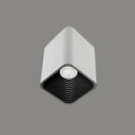 چراغ سقفی روکارمربع 12 سانت 14 وات نور 3000k روکار کد N1004-WHT