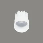 چراغ سقفی بدون لبه 12 وات نور 3000K کد N1019 (BLK/WHT/BRSS) - Image 3