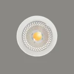 چراغ سقفی بدون لبه 12 وات نور 3000K کد N1019 (BLK/WHT/BRSS) - Image 6