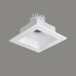 چراغ سقفی توکار 12 وات نور 3000K کد N1022-COB (BLK/WHT)