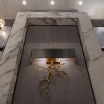 چراغ دیواری کلاسیک دو شعله با سرپیچ شمعی E14 کد N2006 - Image 4