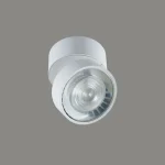 سقفی روکار متحرک 12.6 وات نور 3000K کد T125 (WHT) - T124 (BLK)