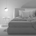 چراغ آویز مگنتی 30 وات نور 3000K کد T255-BLK - Image 3